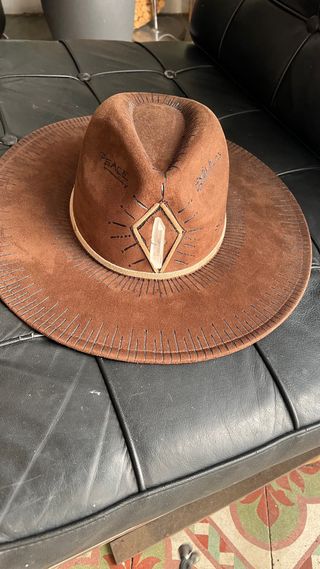 sombrero boho cuarzo 