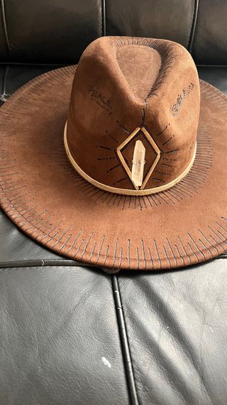 sombrero boho cuarzo 