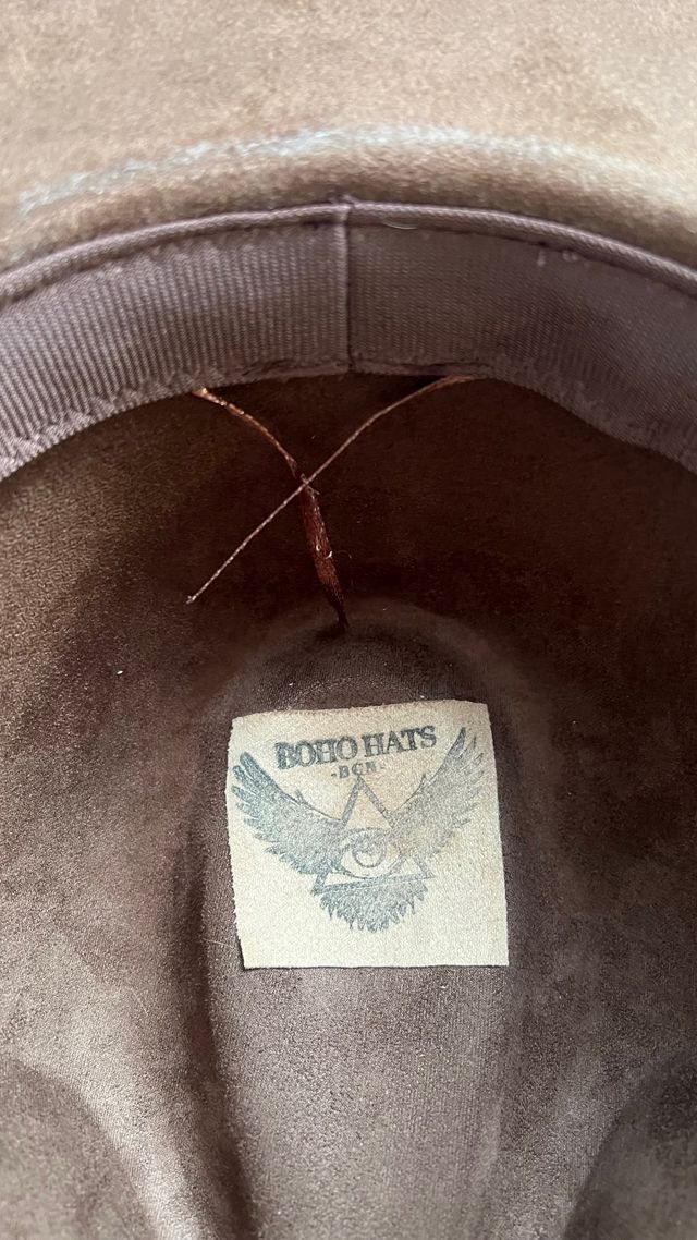 sombrero boho cuarzo