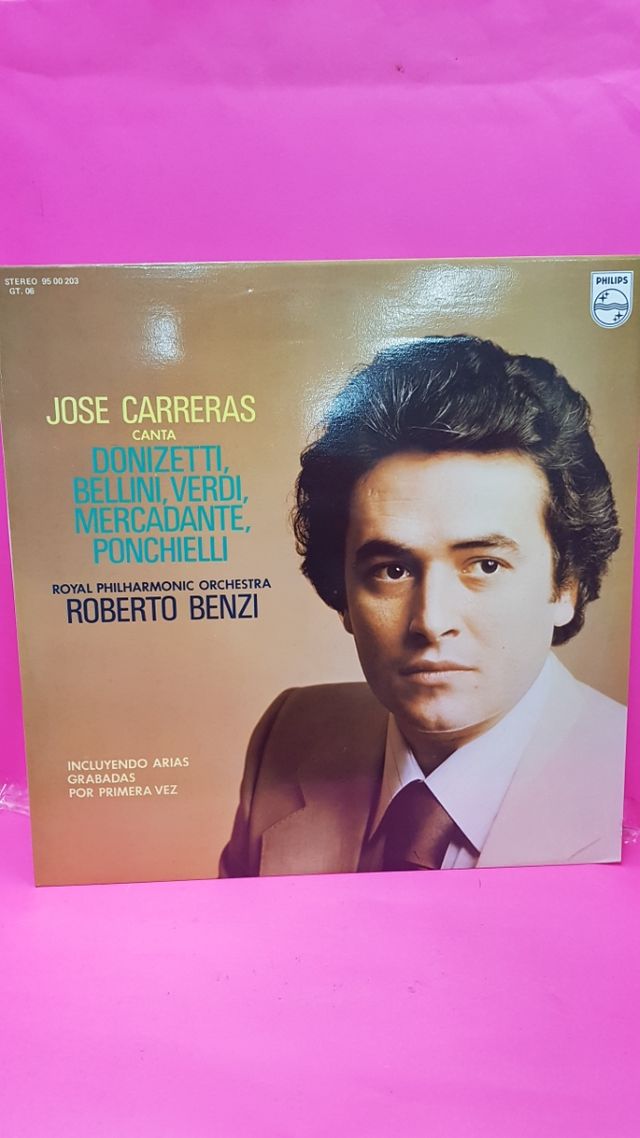 Vinilo Jose Carreras Canta Philips