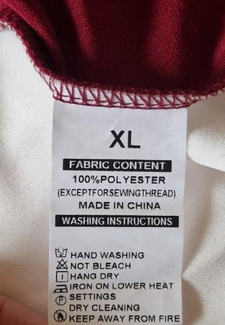 Vestito donna lungo rosso e bianco