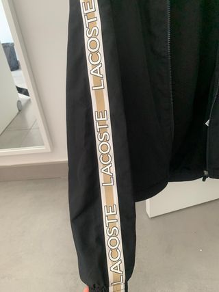Chaqueta Lacoste Negra