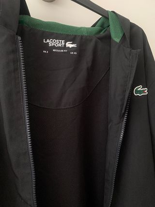 Chaqueta Lacoste Negra