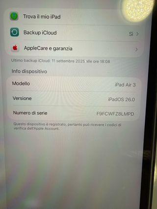 iPad Air 3 10.5 Space Gray - Come Nuovo