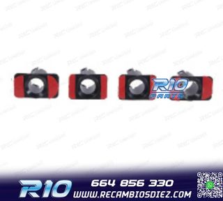 KIT 4 SOPORTES PDC BMW E46 COUPE 98- PARAGOLPES TRASERO LOO