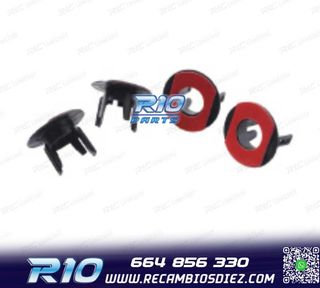 KIT 4 SOPORTES PDC BMW E90 05- PARAGOLPES TRASERO LOOK M