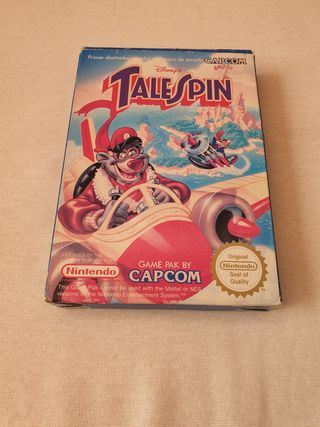 Talespin NES Capcom Nintendo Game Pak