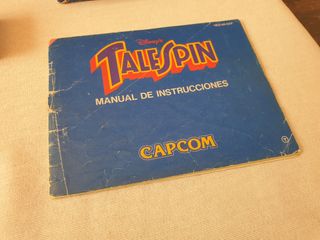 Talespin NES Capcom Nintendo Game Pak