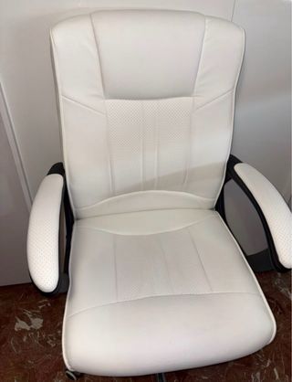 Silla de oficina/estudio blanca