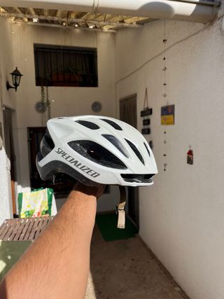 Casco Specialized bici blanco