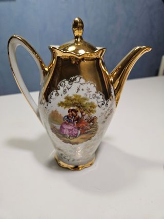 Servizio Caffè Bavaria Porcellana Oro