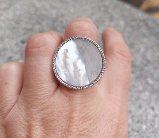 Anello Argento 925 Madreperla