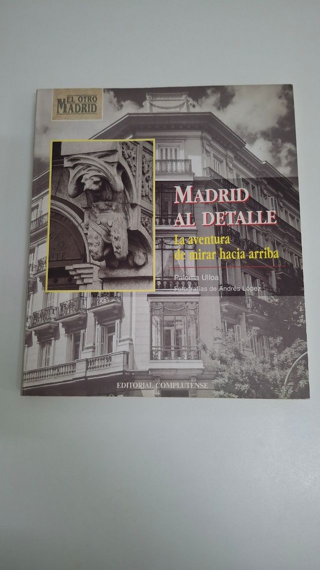 Libro Madrid al Detalle Escultura arquitectura