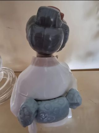 Figura Nao Lladro Porcelana Grande