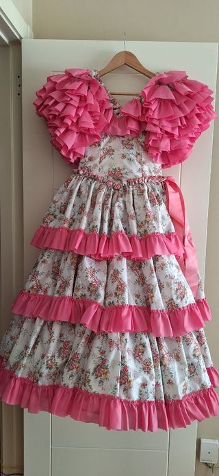 Vestido Sevillana Hecho a Mano