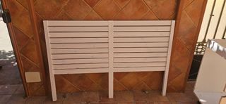 Cabecero de cama madera maciza de pino blanco