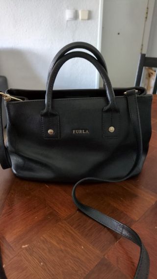 Bolso de mano Furla negro
