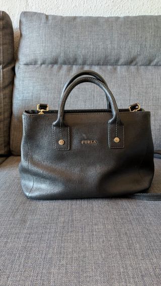 Bolso de mano Furla negro