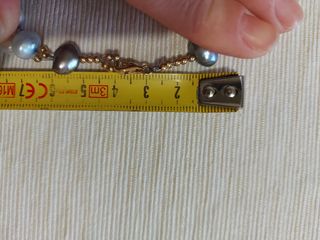 Bracciale oro 750 perle miste