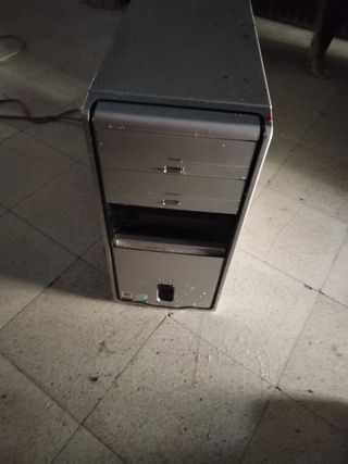 Torre de Ordenador Gris/Plata