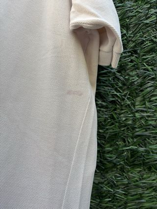 Polo Lacoste Beige Talla L 80s/90s