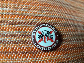 Lote de 7 Chapas VIEJO FONDO ultras Logroñés