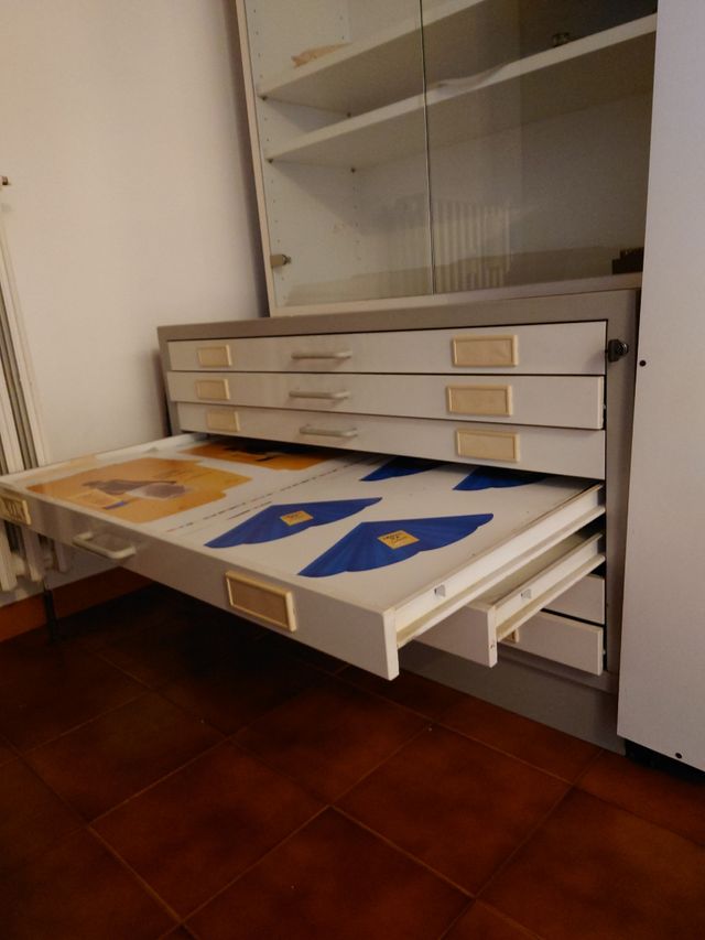 Cassettiera per disegni e stampe