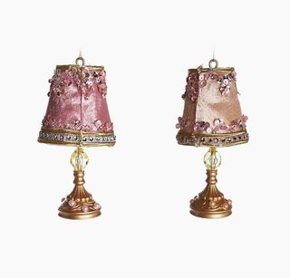 Adornos lámparas colgantes Navidad