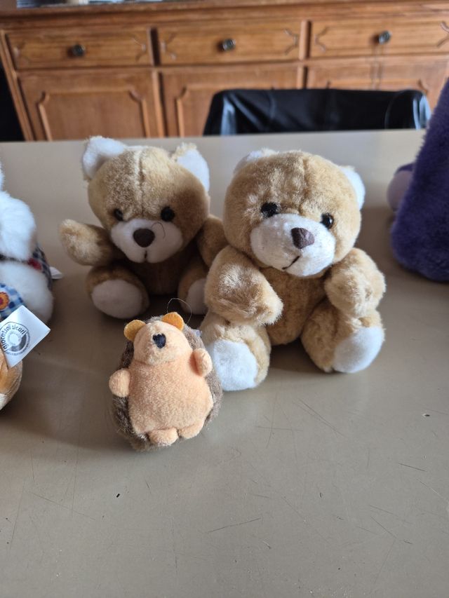 N.7 Peluche Vintage Orsetti, Conigli, Leone