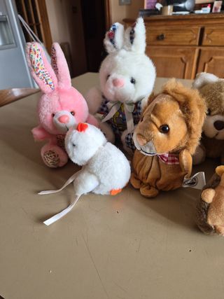 N.7 Peluche Vintage Orsetti, Conigli, Leone