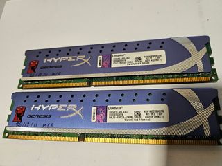 Kit 2x 4GB DDR3 1600Mhz Kingston HyperX