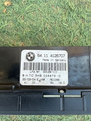 Mando Climatizador BMW E46 Diesel