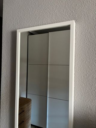 Espejo cuerpo entero blanco