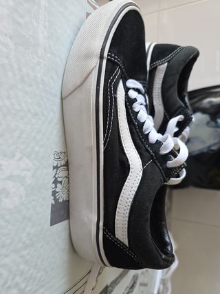 Vans deportivas negras