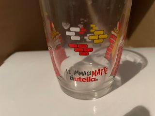 4 Bicchieri Nutella Immagimatti 1999