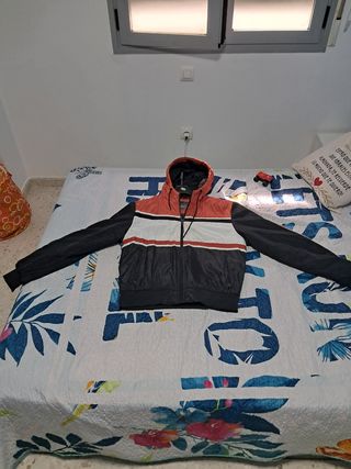Chaqueta Inside Hombre Talla XL Naranja y Negra