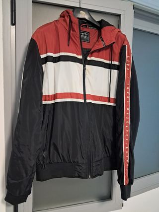 Chaqueta Inside Hombre Talla XL Naranja y Negra