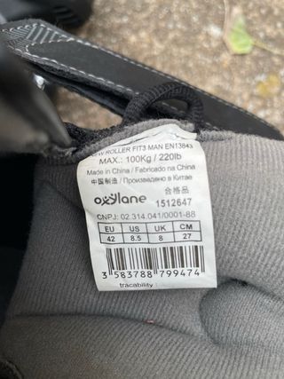 Patines en línea talla 42