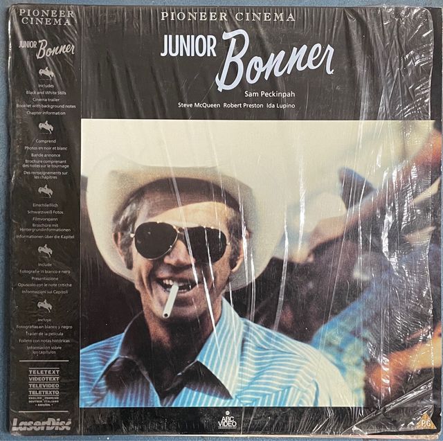 Laserdisc Junior Bonner Western