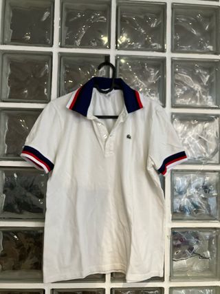 Camiseta Lacoste Blanca Talla M