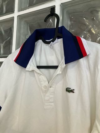 Camiseta Lacoste Blanca Talla M
