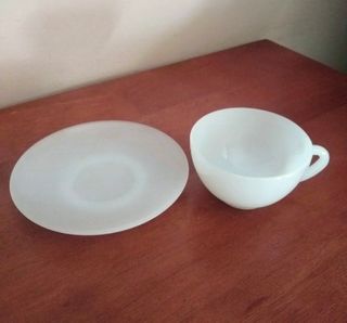 Juego de 6 tazas y platillos Arcopal