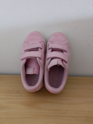 Scarpe bimba Puma rosa