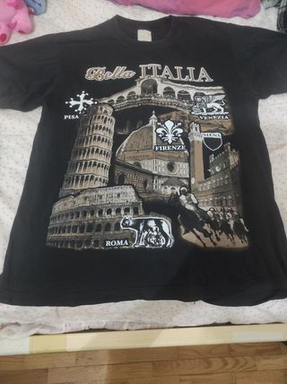 Camiseta de manga corta negra 