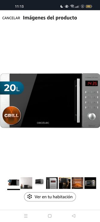 Cecotec Microondas ProClean 5110 Inox. 