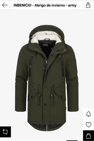 Parka INBENICIO Talla M verde
