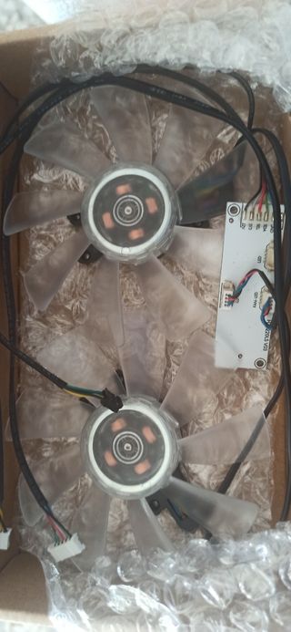 Juego ventiladores Pc y F.Al. n y T. Gráfica