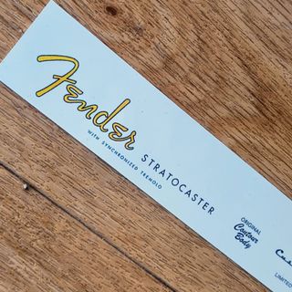 Decal Fender stratocaster 50's