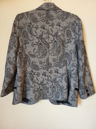 Chaqueta Americana estampada Talla M / 44