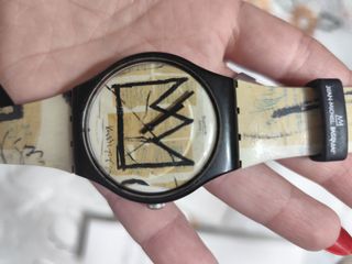 Swatch x Jean-Michel Basquiat SUOZ355